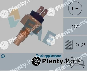 FAE 34470 — Sensor, coolant temperature