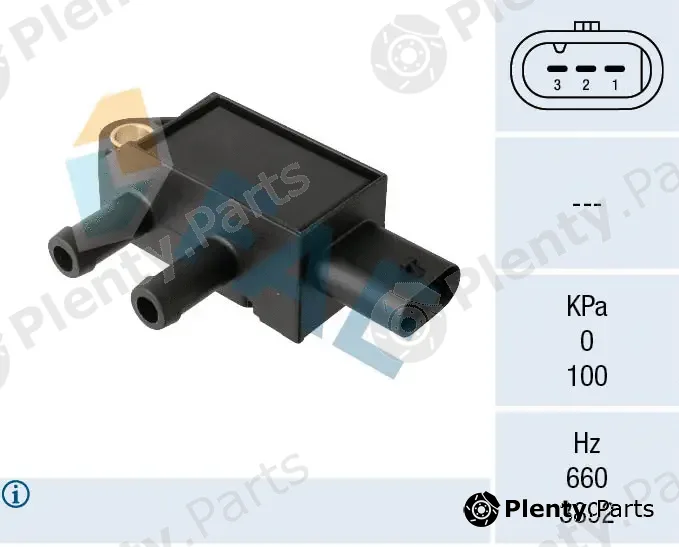 FAE 16160 — Sensor, exhaust pressure