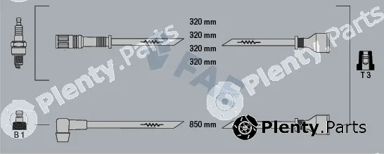 FAE 83220 — Ignition Cable Kit