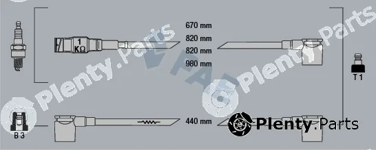FAE 83990 — Ignition Cable Kit