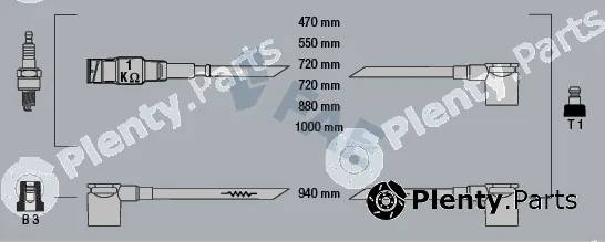FAE 85050 — Ignition Cable Kit