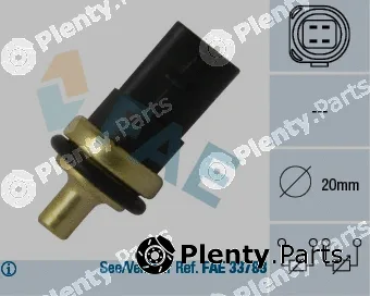 FAE 33781 — Sensor, coolant temperature