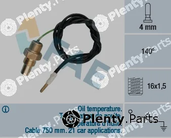 FAE 35230 — Sensor, oil temperature