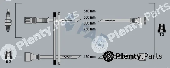 FAE 83060 — Ignition Cable Kit