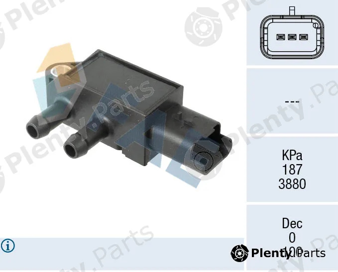 FAE 16165 — Sensor, exhaust pressure