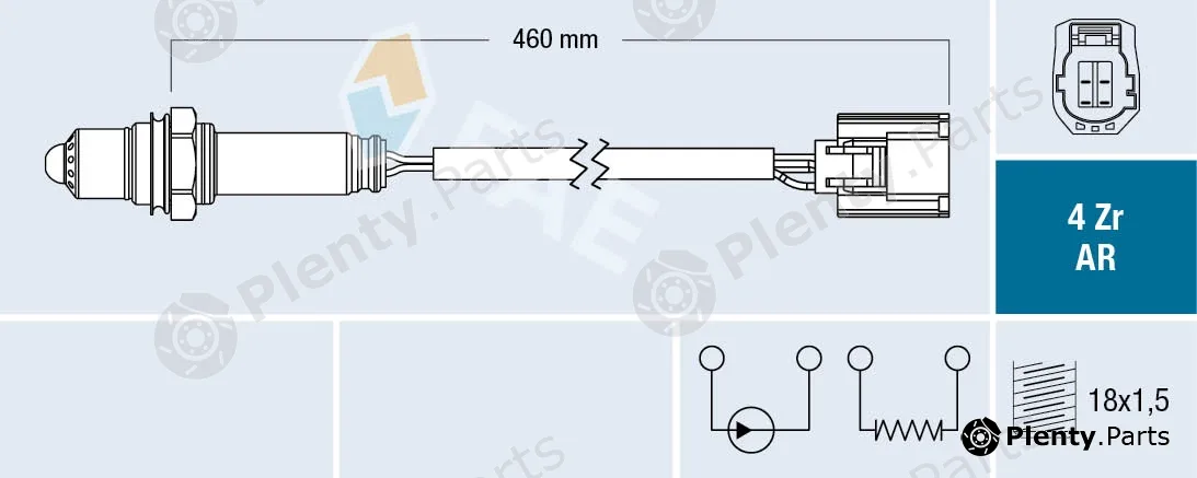 FAE 75712 — Lambda Sensor