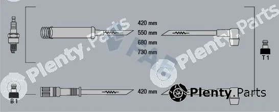 FAE 83560 — Ignition Cable Kit