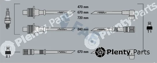 FAE 83320 — Ignition Cable Kit