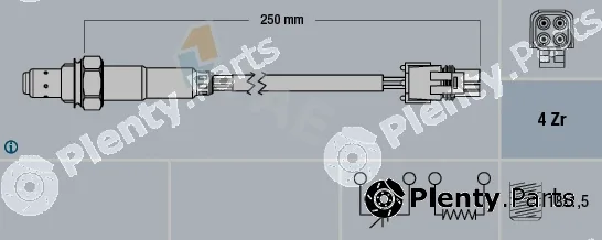 FAE 77129 — Lambda Sensor