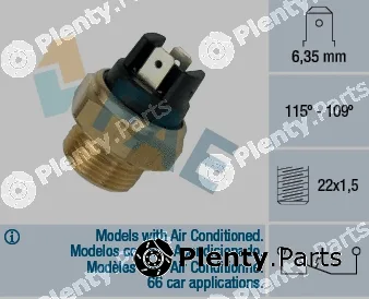 FAE 36280 — Temperature Switch, radiator fan