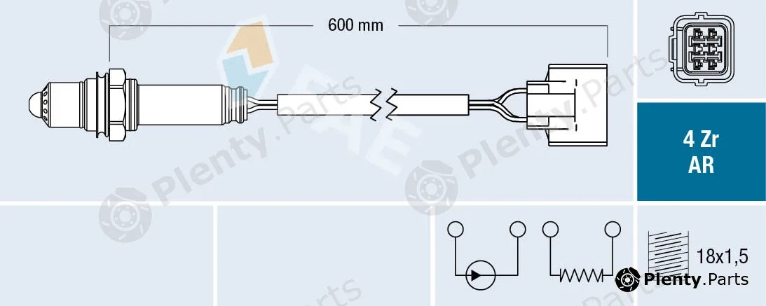 FAE 75604 — Lambda Sensor