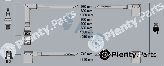 FAE 85520 — Ignition Cable Kit