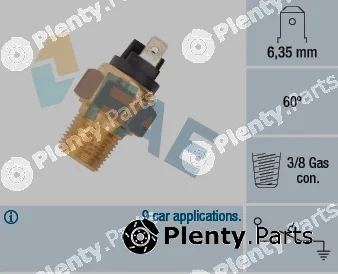 FAE 35960 — Temperature Switch, coolant warning lamp