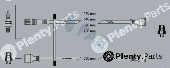 FAE 83100 — Ignition Cable Kit