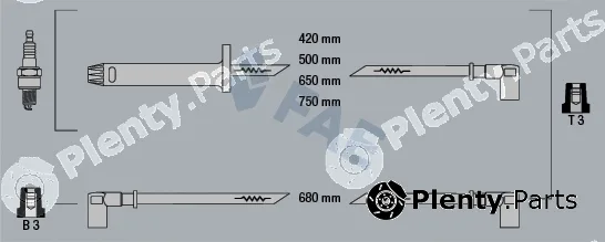 FAE 85710 — Ignition Cable Kit