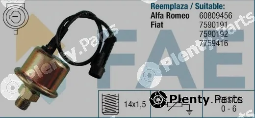 FAE 14020 — Sensor, oil pressure