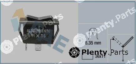FAE 62900 — Blower Switch, heating/ventilation