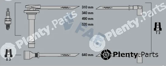 FAE 85320 — Ignition Cable Kit