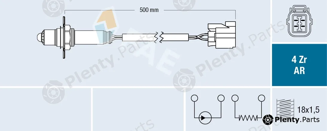 FAE 75606 — Lambda Sensor