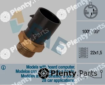FAE 36180 — Temperature Switch, radiator fan