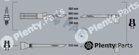FAE 85350 — Ignition Cable Kit