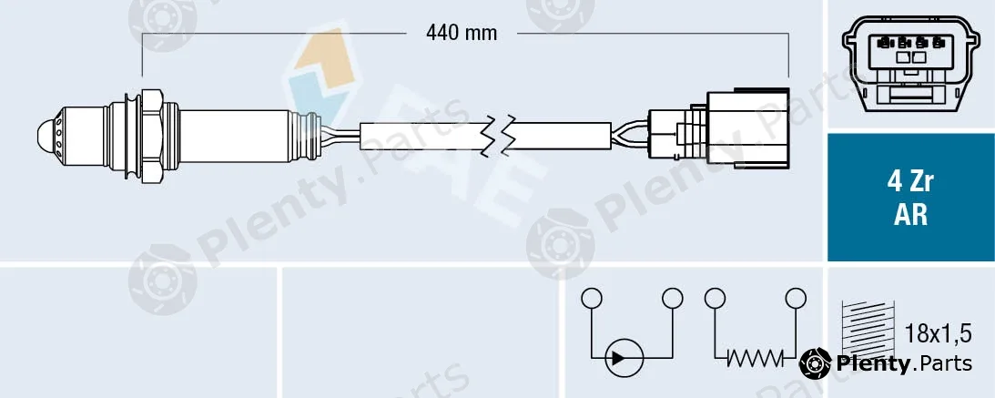FAE 75671 — Lambda Sensor
