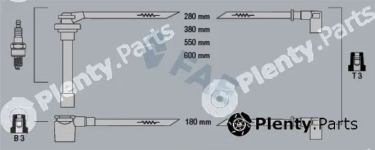 FAE 85850 — Ignition Cable Kit
