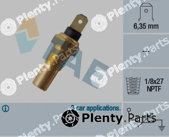 FAE 31720 — Sensor, coolant temperature