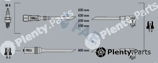 FAE 85692 — Ignition Cable Kit