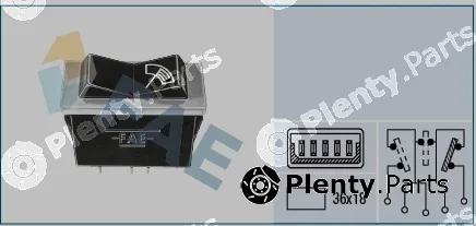 FAE 62500 — Wiper Switch