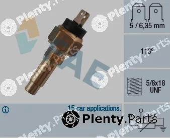 FAE 34210 — Sensor, coolant temperature