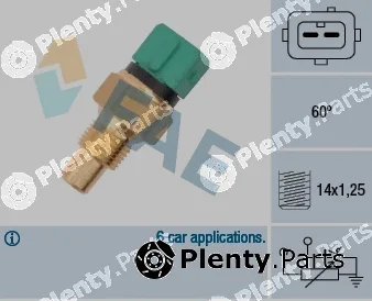 FAE 34425 — Sensor, coolant temperature