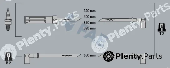 FAE 83080 — Ignition Cable Kit