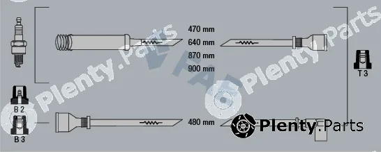 FAE 83550 — Ignition Cable Kit