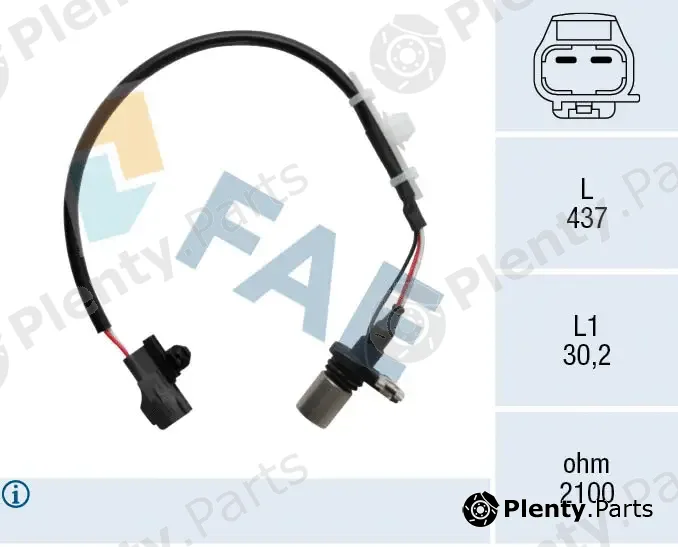FAE 79537 — Sensor, crankshaft pulse