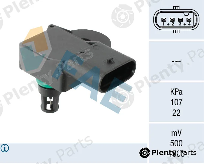 FAE 15271 — Sensor, intake manifold pressure