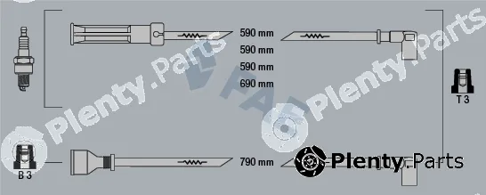 FAE 85410 — Ignition Cable Kit