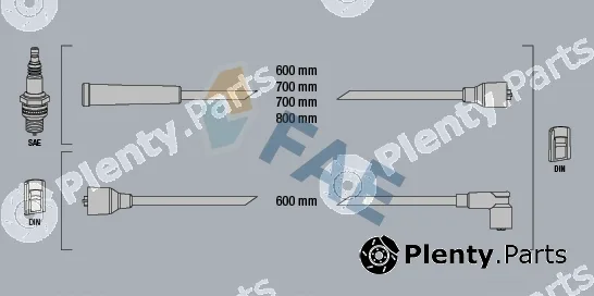 FAE 83450 — Ignition Cable Kit