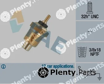 FAE 32713 — Sensor, coolant temperature