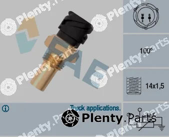 FAE 34375 — Sensor, coolant temperature