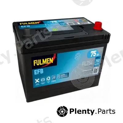 Fulmen FL754 — Starter Battery FULMEN EFB