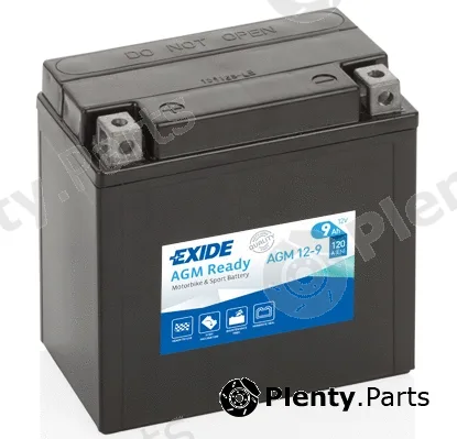 Fulmen AGM12-9 — Starter Battery EXIDE AGM Ready