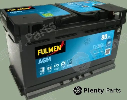 Fulmen FK800 — Starter Battery FULMEN AGM