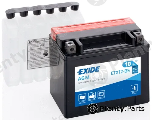 Fulmen ETX12-BS — Starter Battery EXIDE AGM