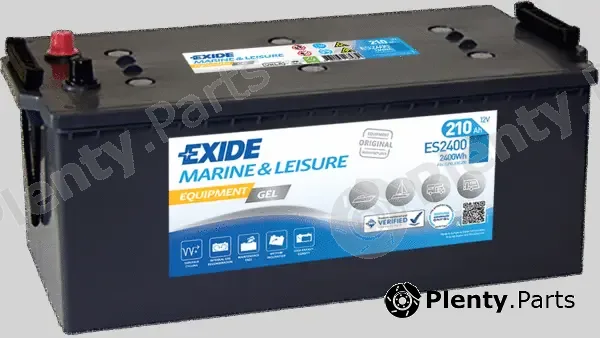 Fulmen ES2400 — Starter Battery EXIDE Equipment Gel