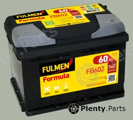 Fulmen FB602 — Starter Battery FORMULA **