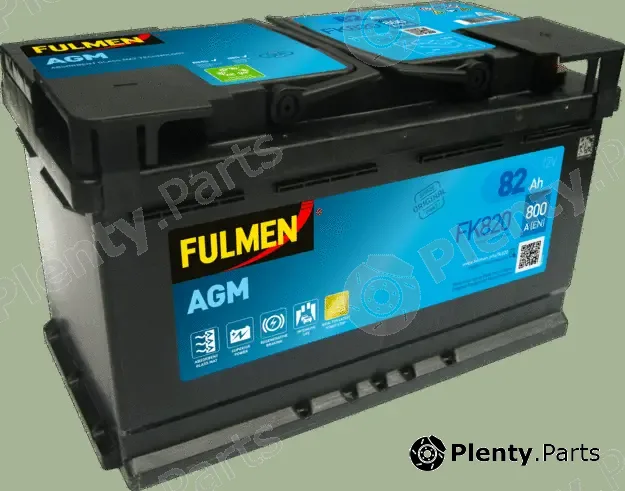 Fulmen FK820 — Starter Battery FULMEN AGM