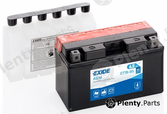 Fulmen ET7B-BS — Starter Battery EXIDE AGM