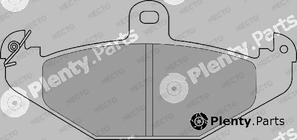 Necto FD6485A — Brake Pad Set, disc brake ALTA PRESTACION