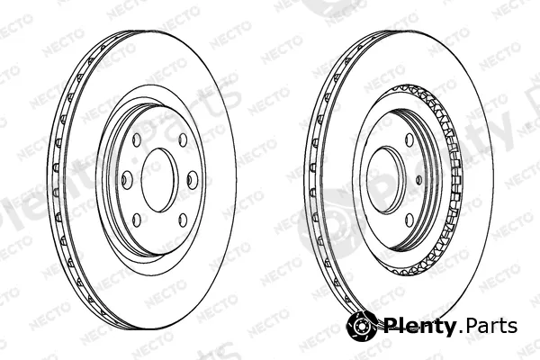 Necto WN507 — Brake Disc ALTA PRESTACION